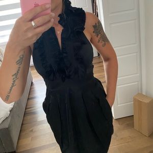Black BCBG Tuxedo Dress